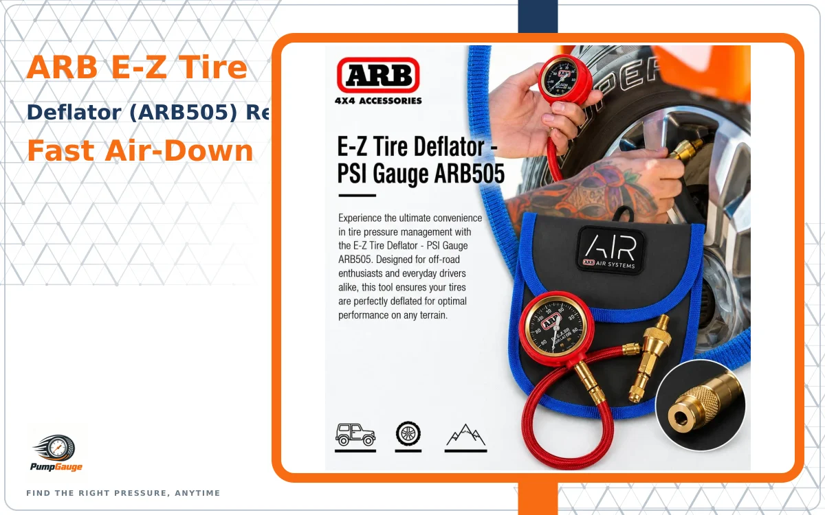 ARB E-Z Tire Deflator (ARB505) Review: Fast Air-Down