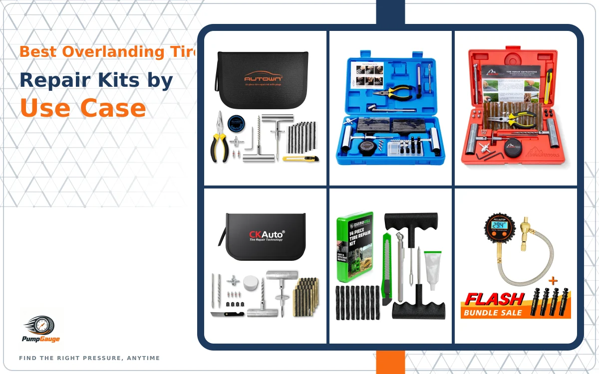 Best Overlanding Tire Repair Kits by Use Case