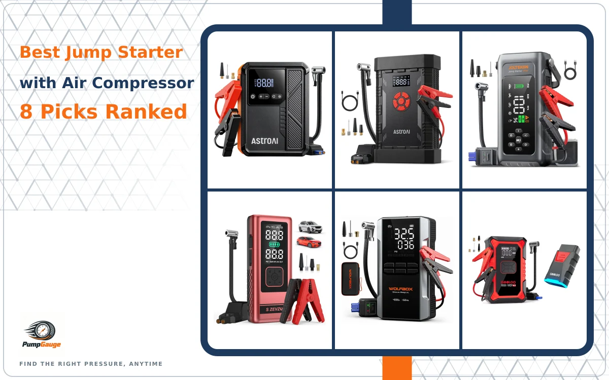 Best Jump Starter with Air Compressor: 8 Picks Ranked