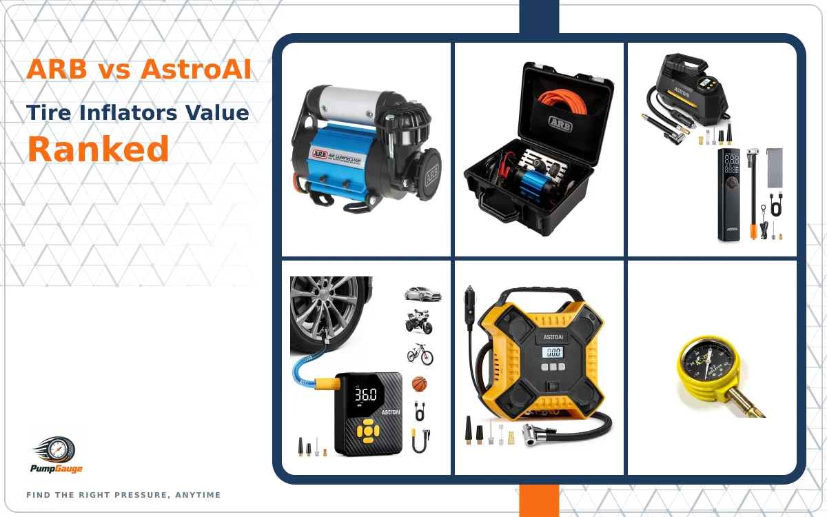 ARB vs AstroAI Tire Inflators: Value Ranked