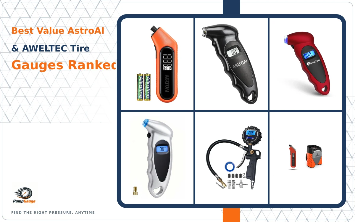 Best Value AstroAI & AWELTEC Tire Gauges Ranked
