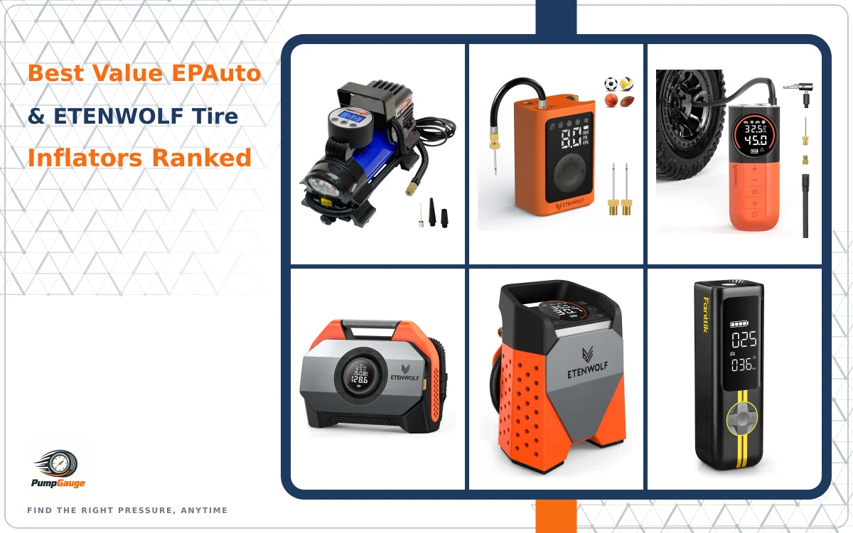 Best Value EPAuto & ETENWOLF Tire Inflators Ranked