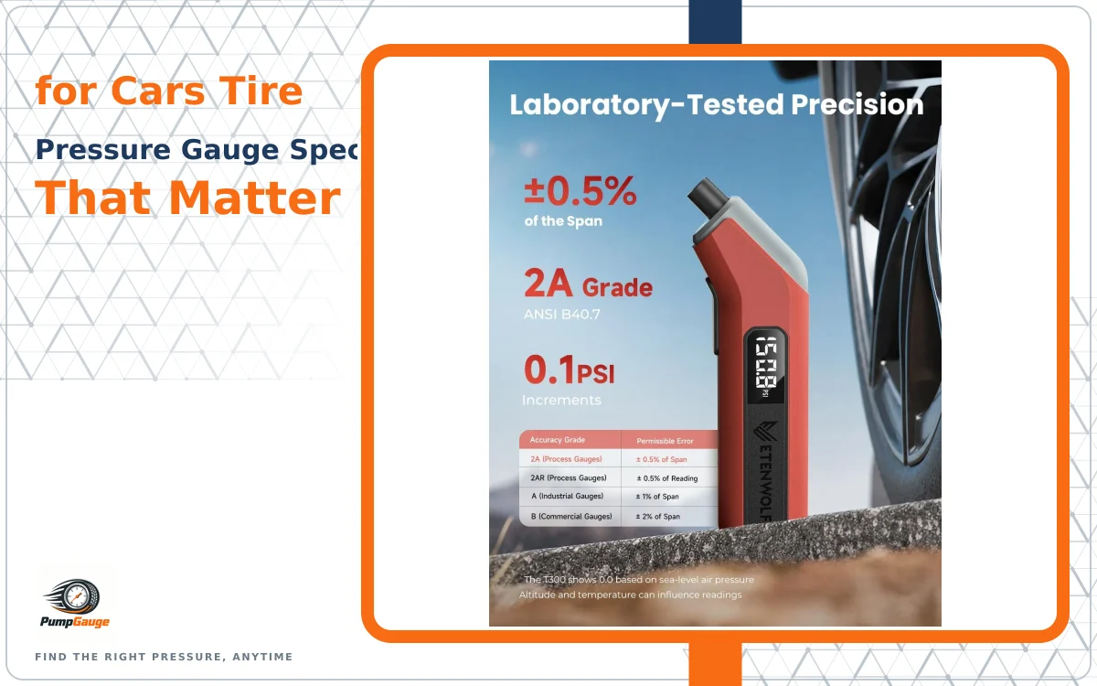 for Cars Tire Pressure Gauge: Specs That Matter