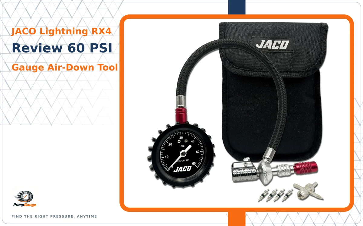 JACO Lightning RX4 Review: 60 PSI Gauge Air-Down Tool