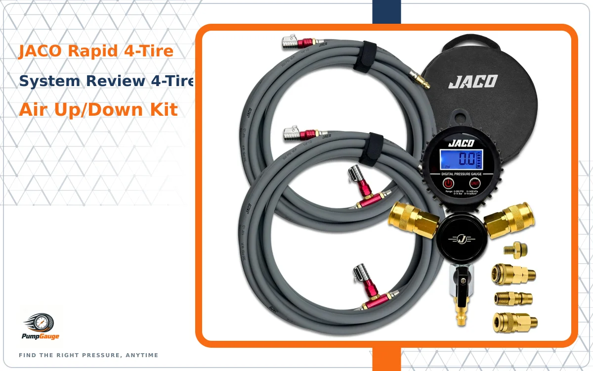 JACO Rapid 4-Tire System Review: 4-Tire Air Up/Down Kit