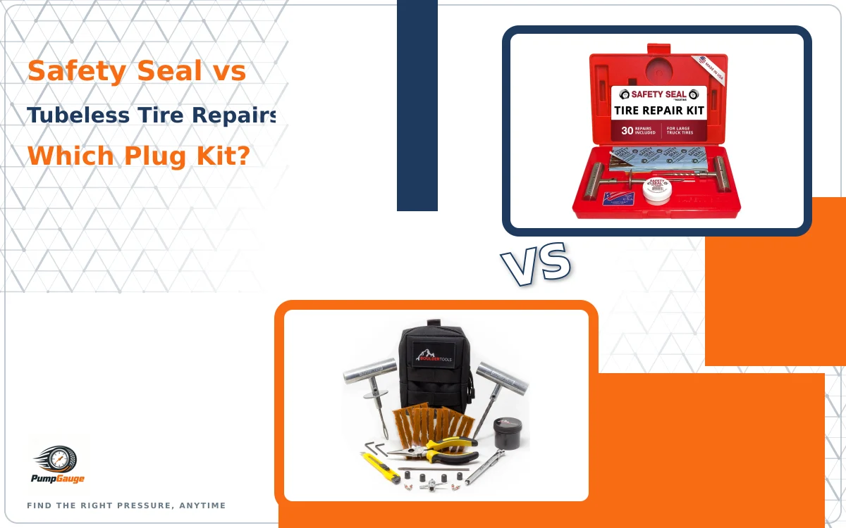 Safety Seal vs Tubeless Tire Repairs: Which Plug Kit?