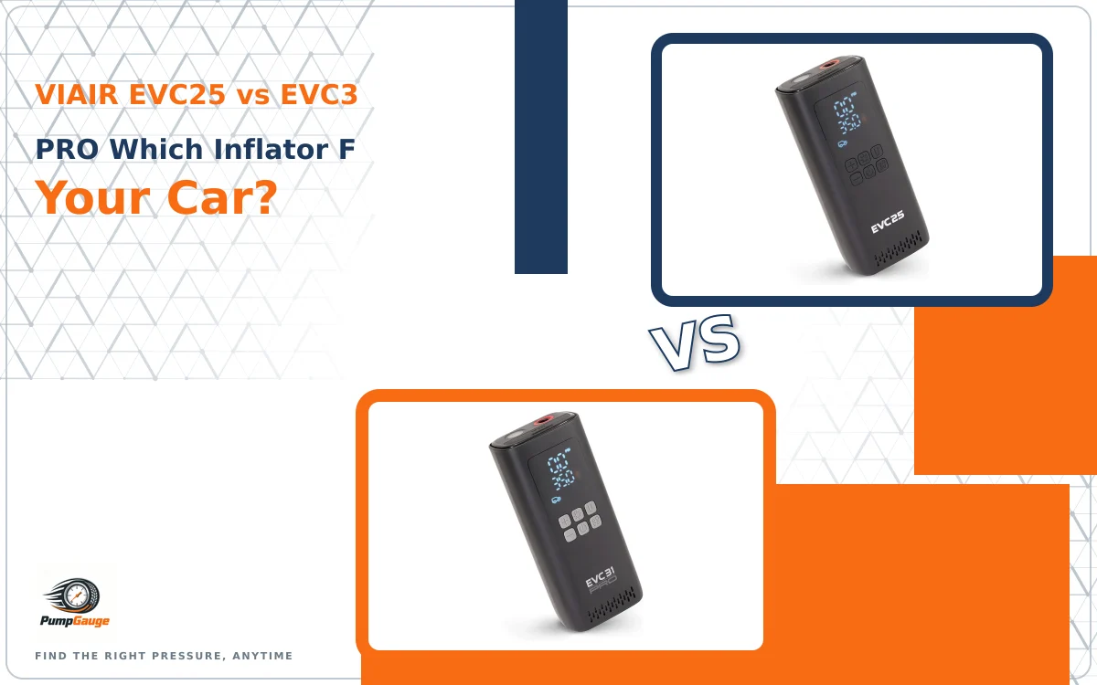 VIAIR EVC25 vs EVC31 PRO: Which Inflator Fits Your Car?