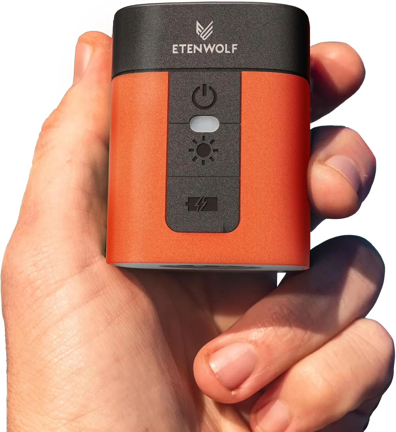 ETENWOLF Air 3 Air Pump for Inflatable Items with 2600 mAh Battery & Camping Light, product photograph