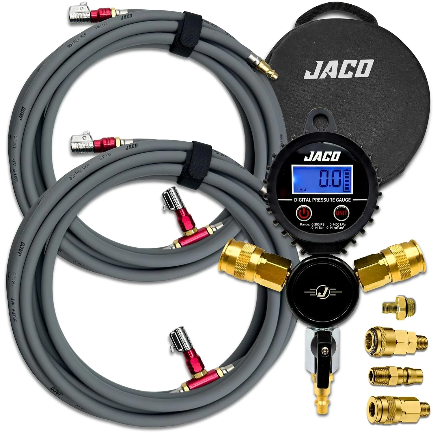 JACO Rapid 4-Tire Inflation/Deflation System with Lightning Air Chucks product photograph
