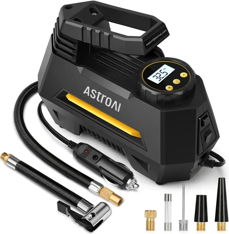 AstroAI 12V DC Portable Air Compressor product photograph