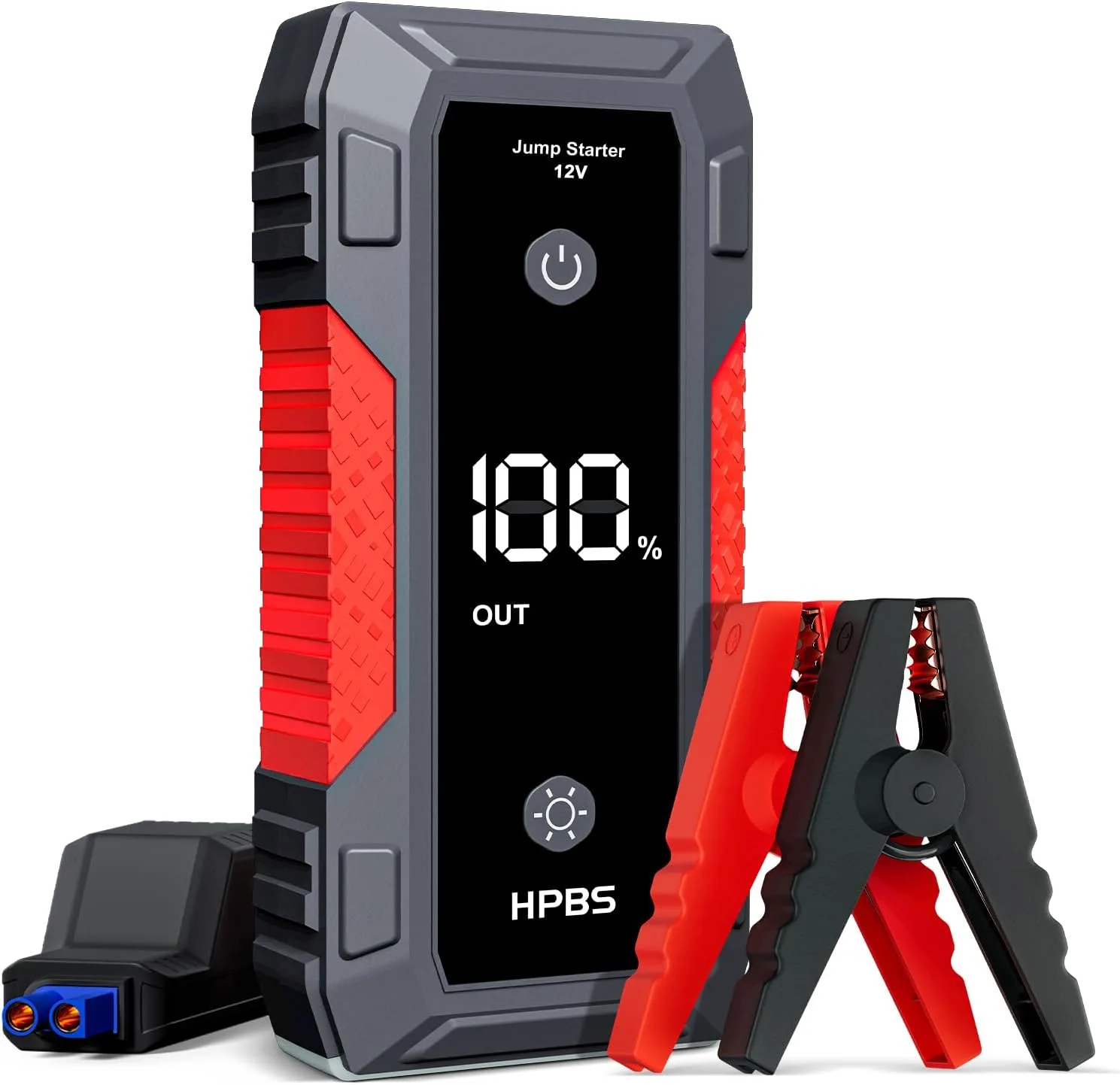 HPBS H50 Jump Starter - 5000A Jump Starter Battery Pack for Up to 10.0L Gas and 8.0L product photograph