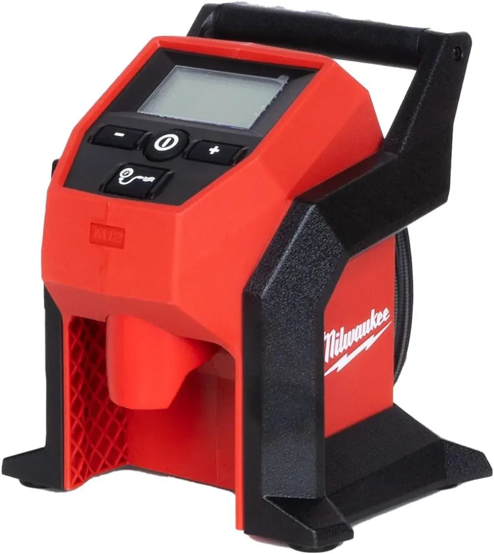 Milwaukee M12 Cordless Tire Inflator 2475-20 product photograph