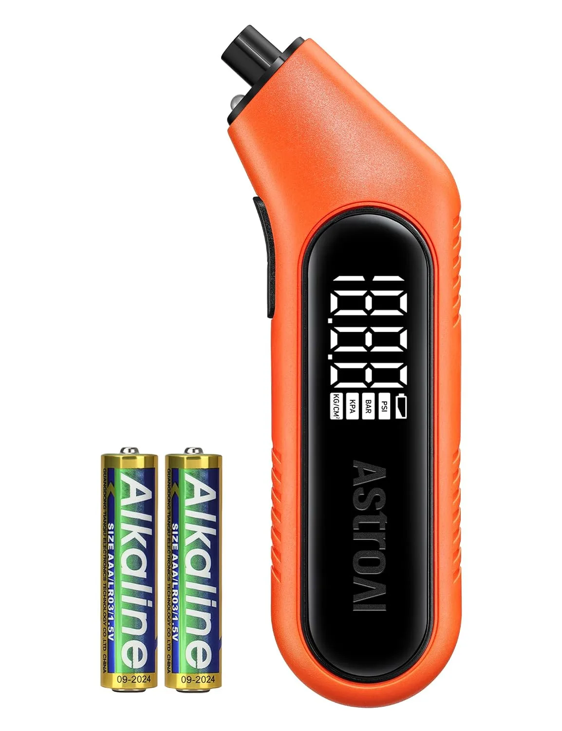 AstroAI Industrial Tire Gauge Calibrated to ANSI B40.7 Grade 2A product photograph