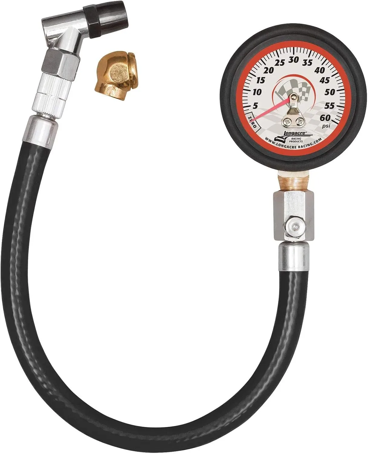 Longacre 52-52004 0-60 PSI Tire Pressure Gauge, 2 Inch product photograph
