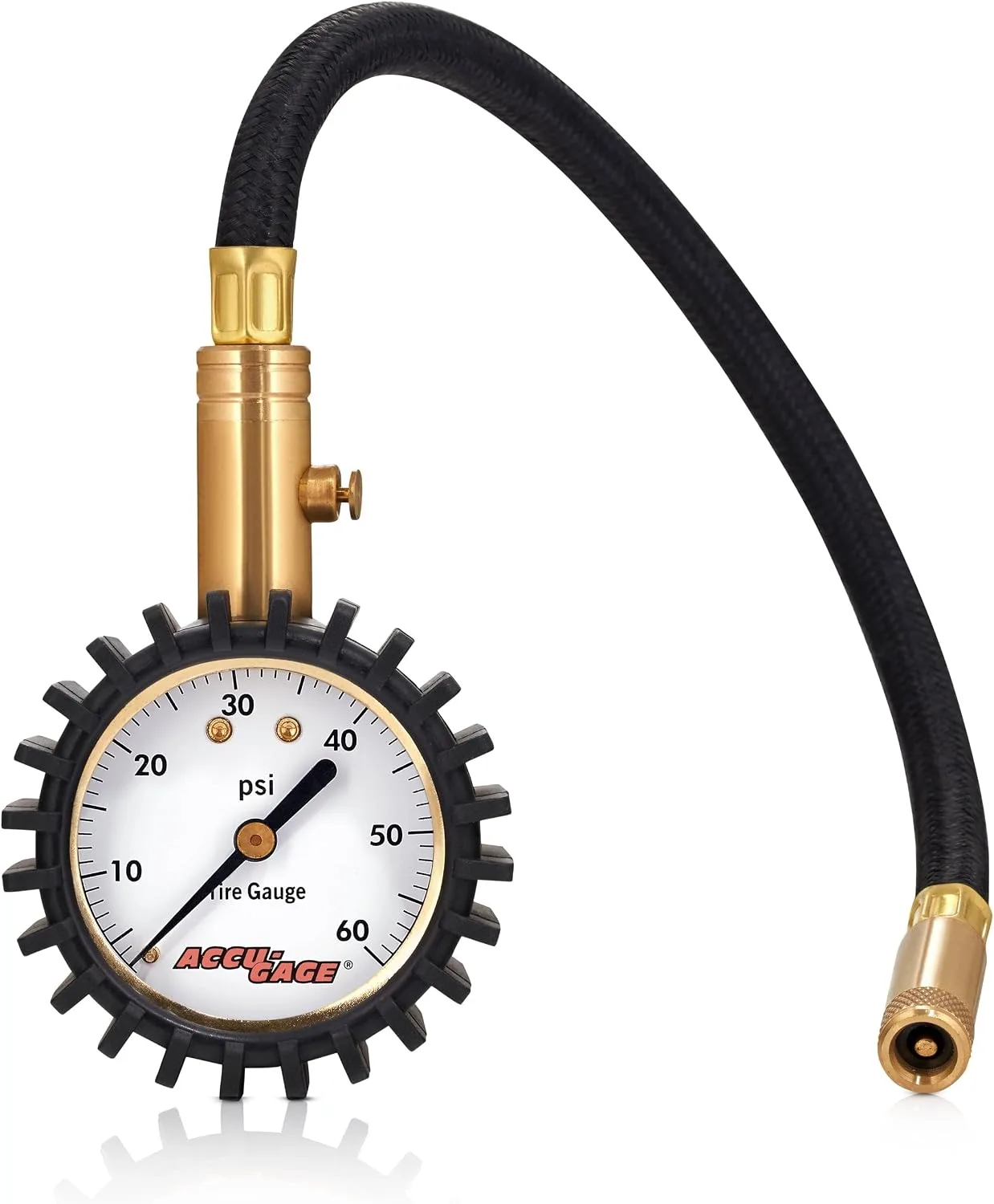 Milton Accu-Gage RH60X Professional Tire Pressure Gauge product photograph