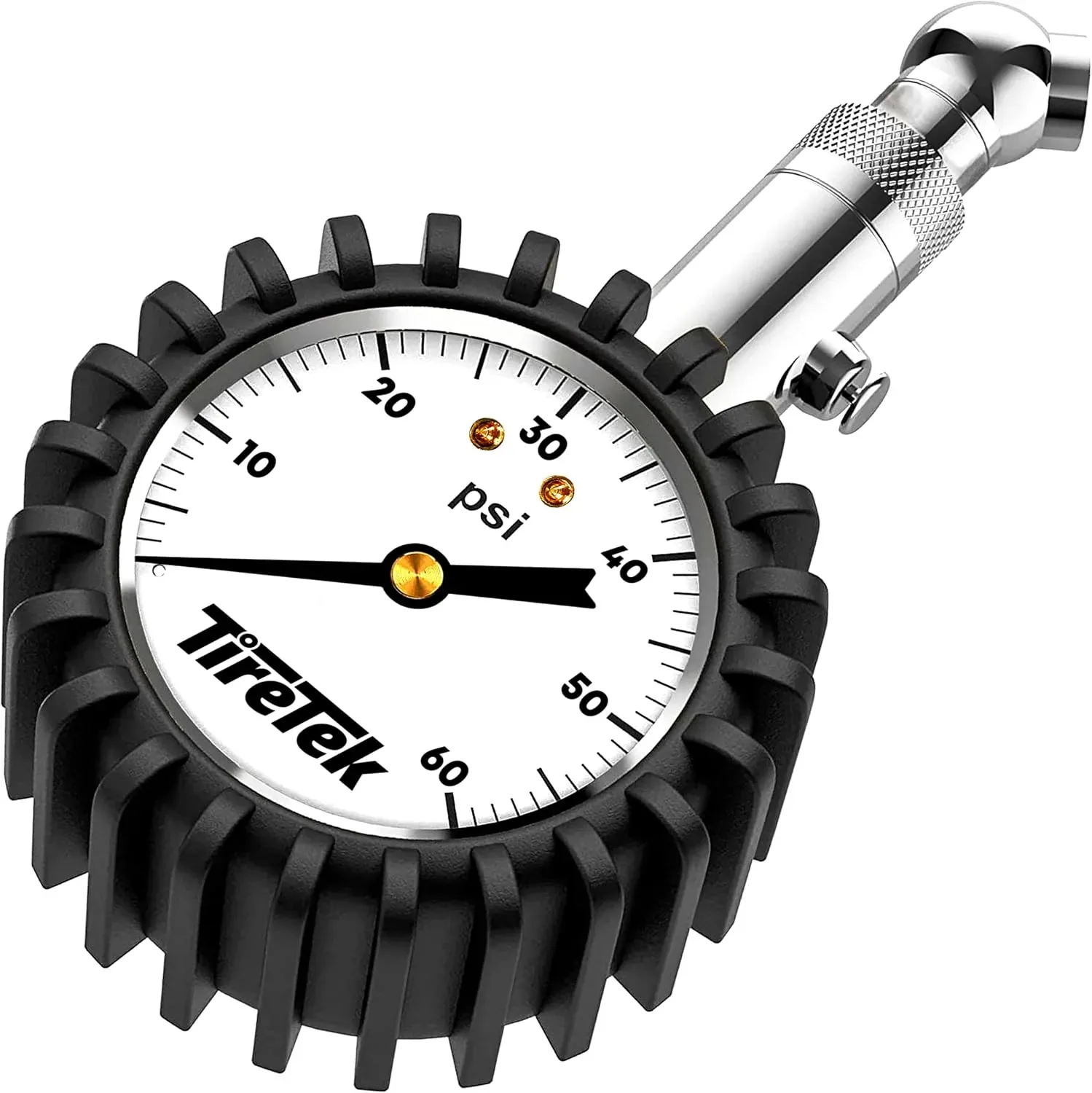 TireTek Tire Pressure Gauge 0-60 PSI product photograph
