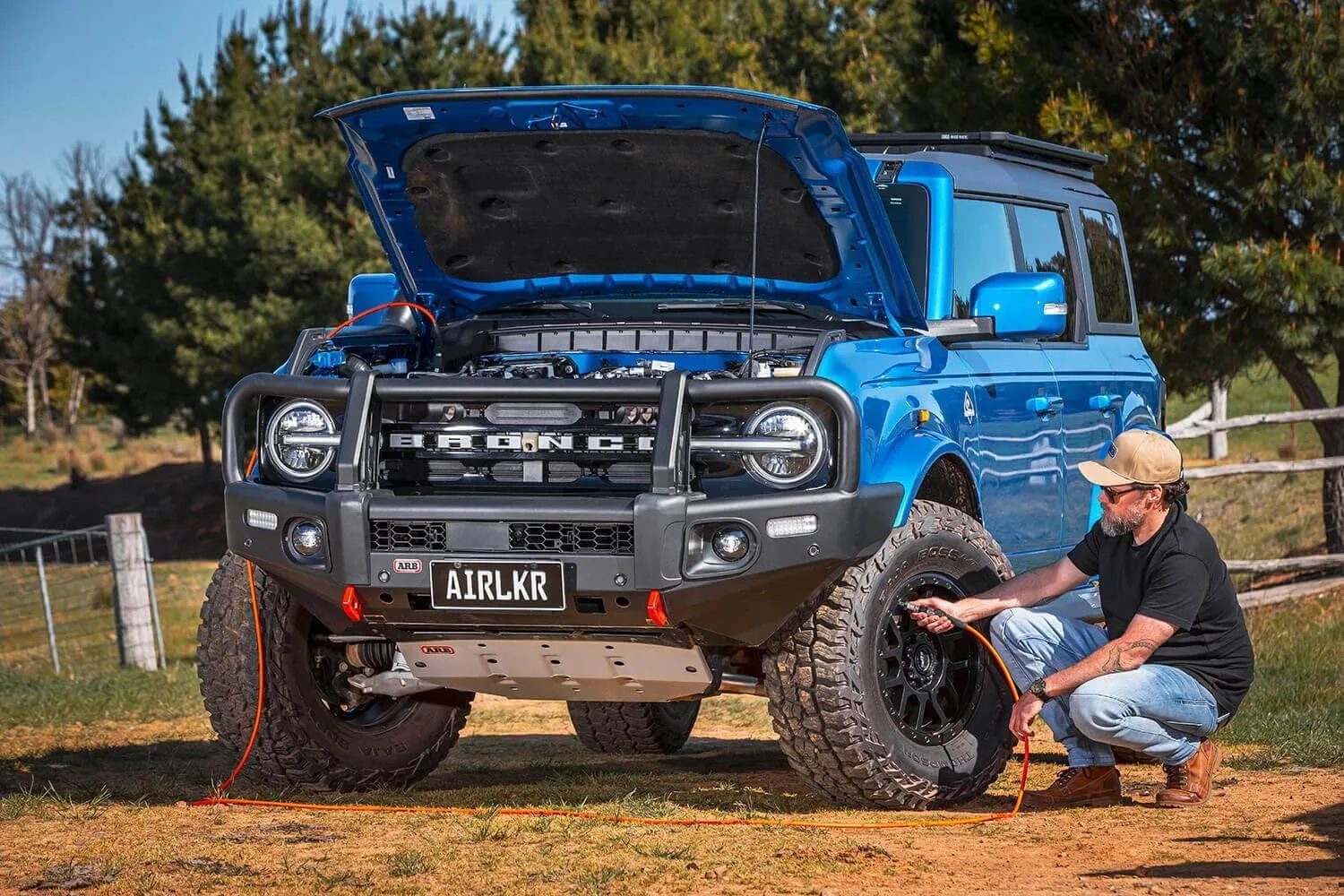 ARB CKBLA12 12V Brushless Air Compressor Premium On Board Motor boasts 1.5X in output. product photograph