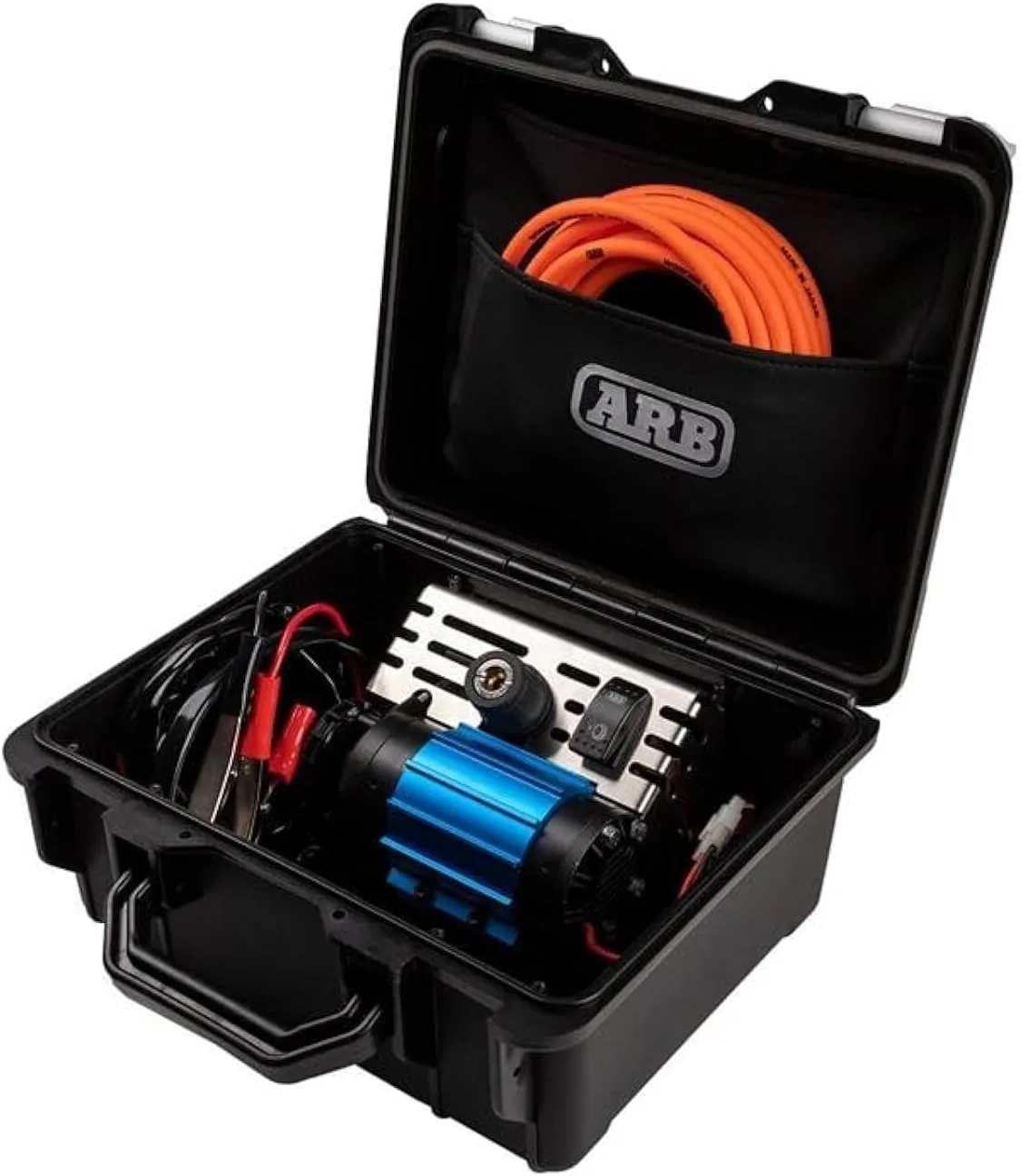 ARB CKMP12V2 PORTABLE AIR COMPRESSOR HIGH OUTPUT and PERFORMANCE in a HEAVY DUTY BOX product photograph