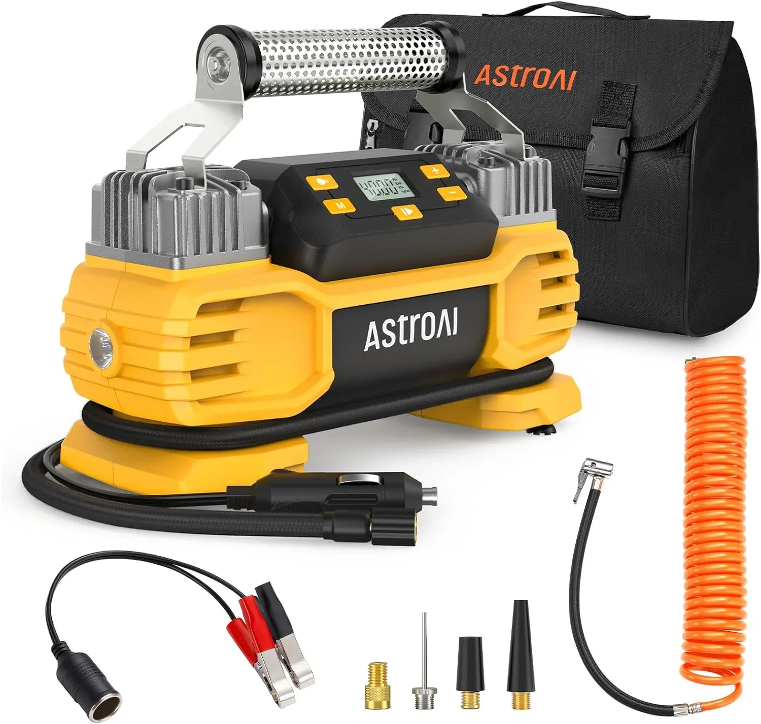AstroAI Portable 160 PSI DC Heavy Duty Tire Inflator Pump Auto Shuto product photograph