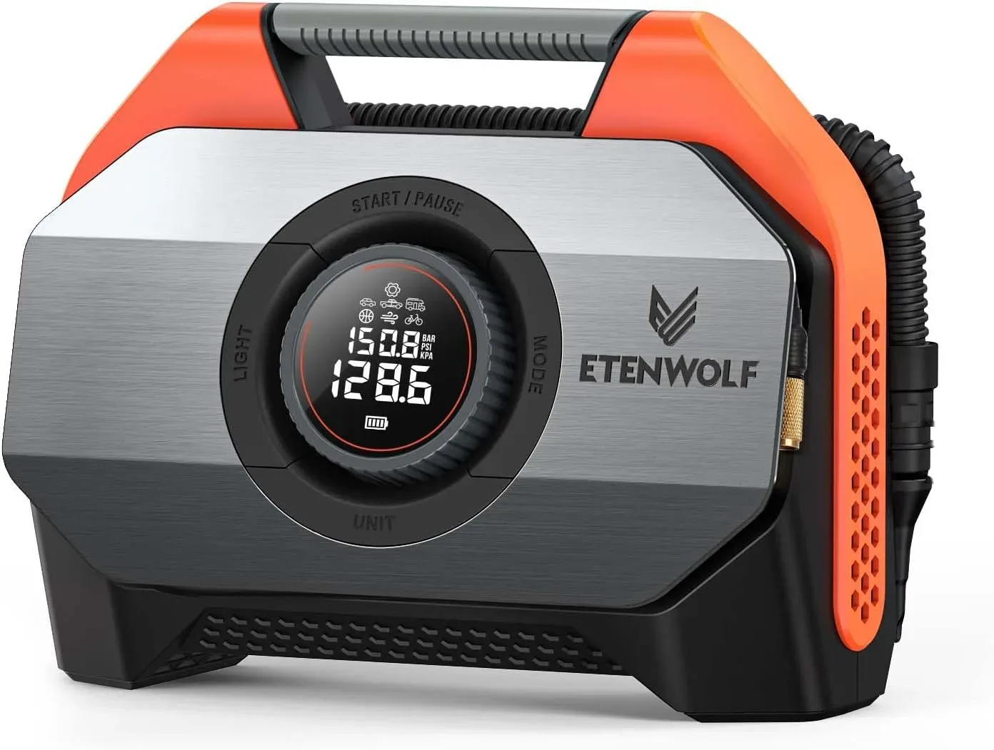 ETENWOLF VORTEX S6 Tire Inflator Portable Air Compressor product photograph
