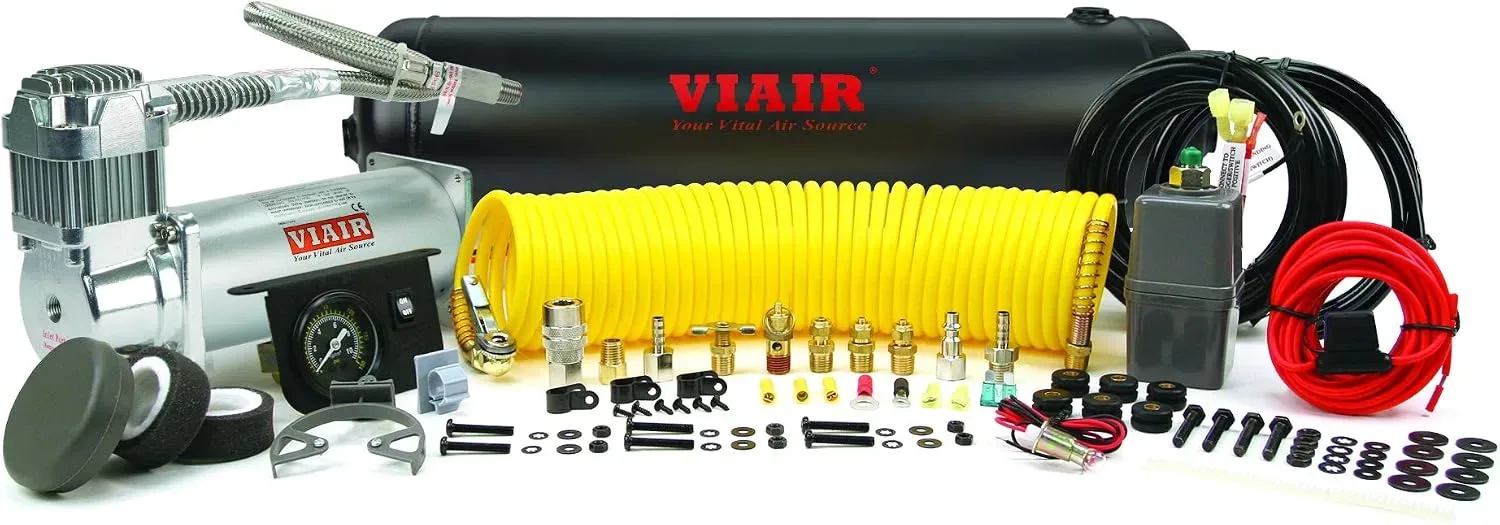 VIAIR Constant Duty OBA Onboard Air System with 450C Air Compressor & 2.5 Gallon Tank product photograph