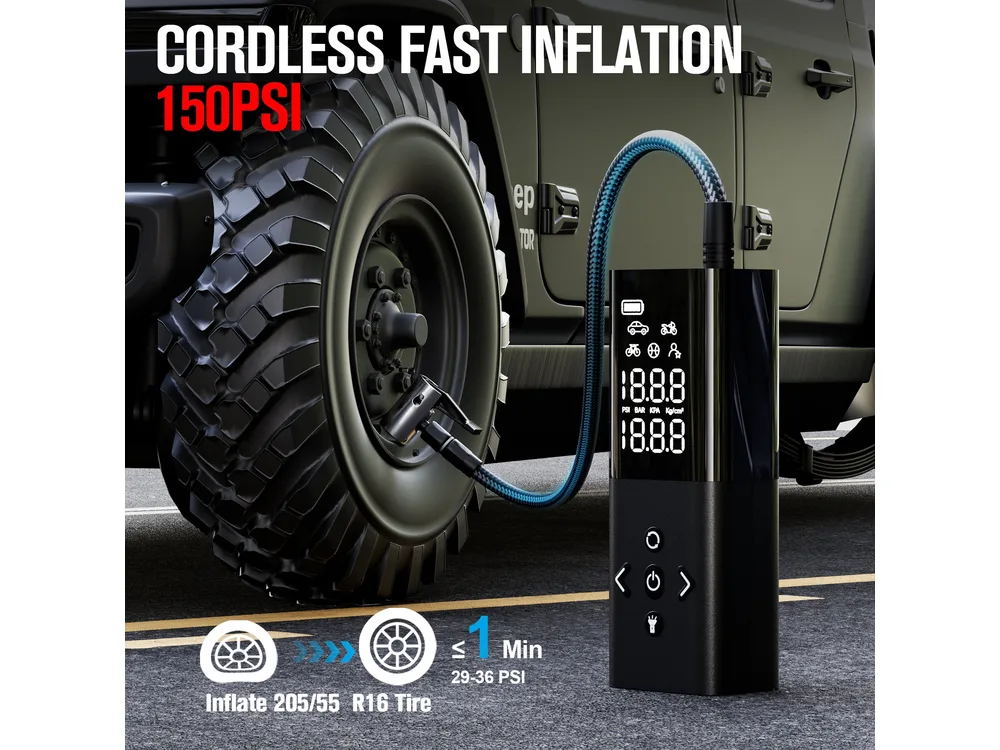 GOOLOO GOOLOO AP150 Tire Inflator manufacturer product photograph 2
