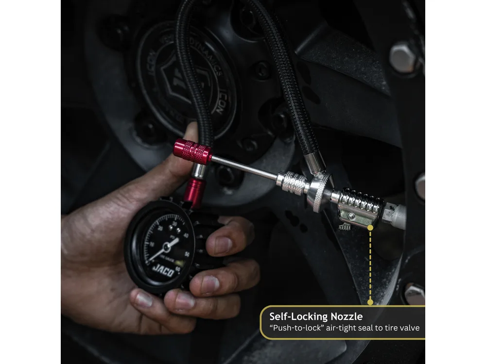 JACO Lightning RX4 Tire Deflator with Gauge manufacturer product photograph 3