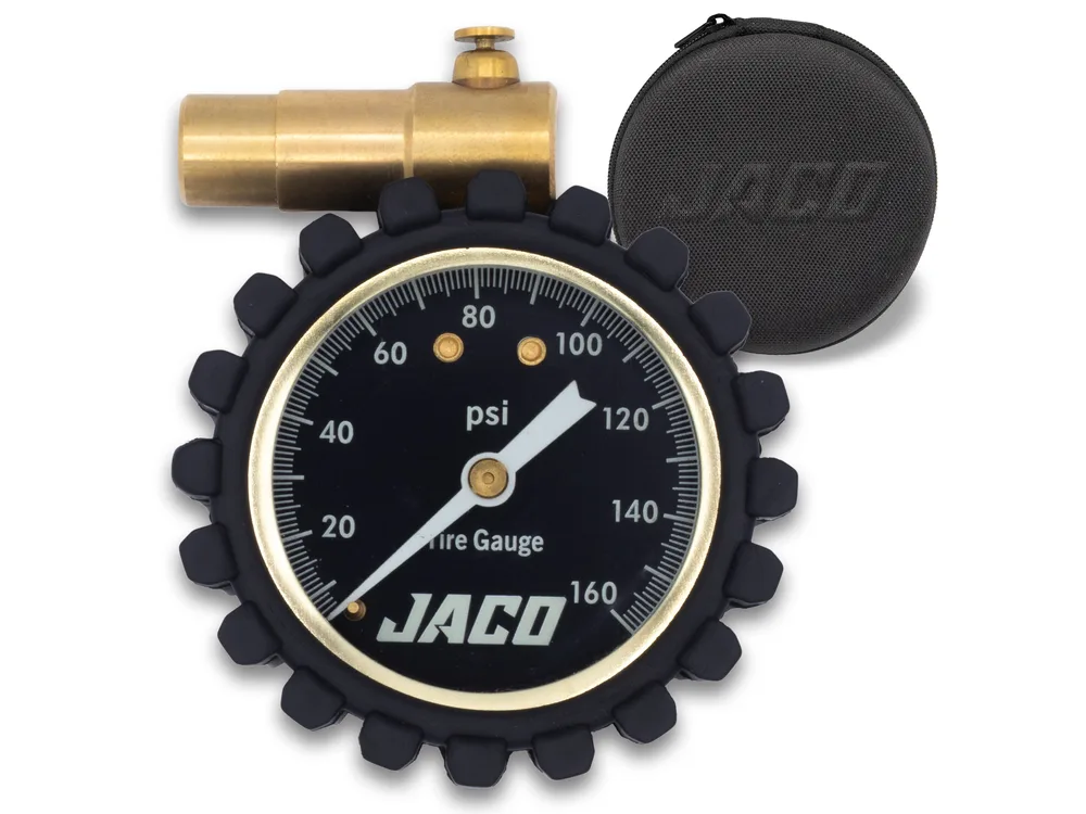JACO RDX-160 Presta Tire Pressure Gauge manufacturer product photograph 1