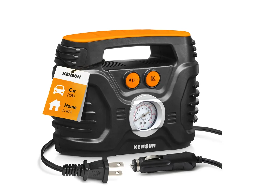 kensun ac dc compressor — manufacturer product photograph