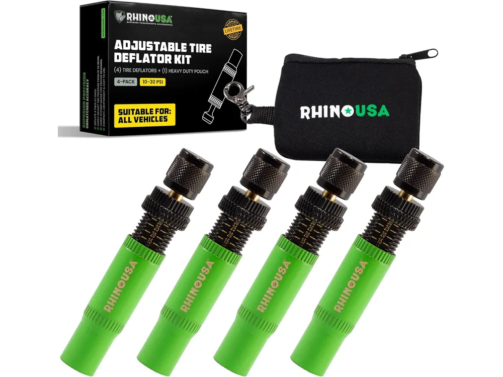 Rhino USA 10–30 PSI Adjustable Tire Deflator Kit manufacturer product photograph 1