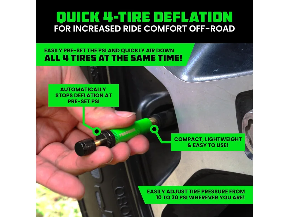 Rhino USA 10–30 PSI Adjustable Tire Deflator Kit manufacturer product photograph 4