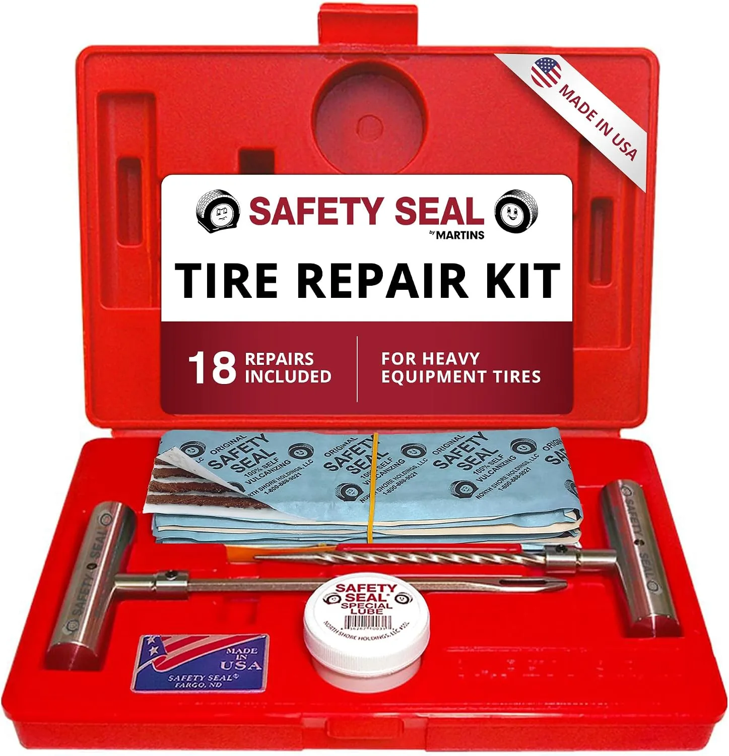 Safety Seal Tire Repair Kit Heavy Equipment Kit 18 Repairs product photograph