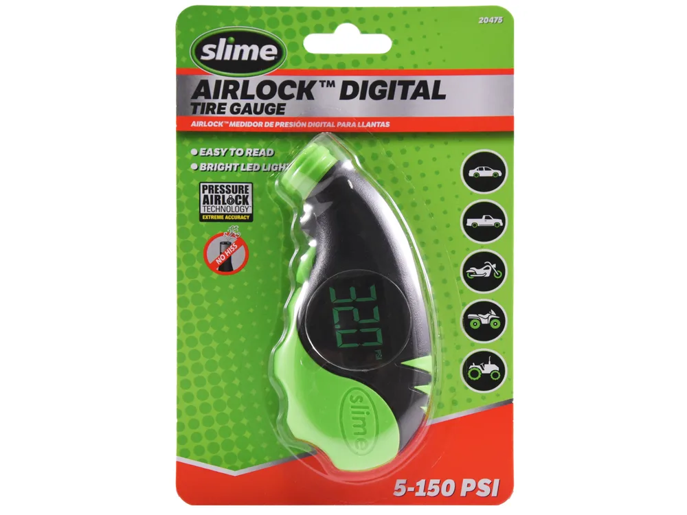 Slime Airlock Digital Tire Gauge (5-150 psi) manufacturer product photograph 3